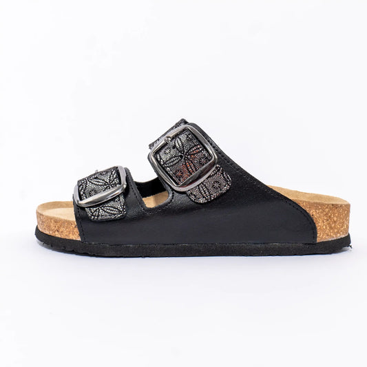 Aurora anatomske papuče - LUX crne