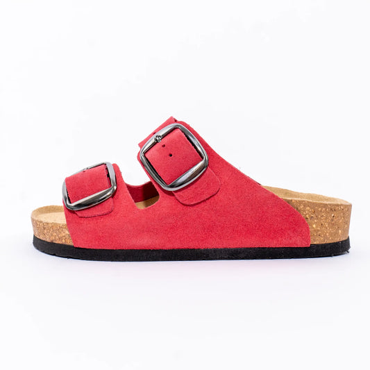 Aurora anatomske papuče - Mango Velur