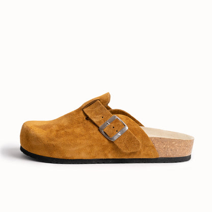 Brooklyn anatomska kožna klompa - Kamel