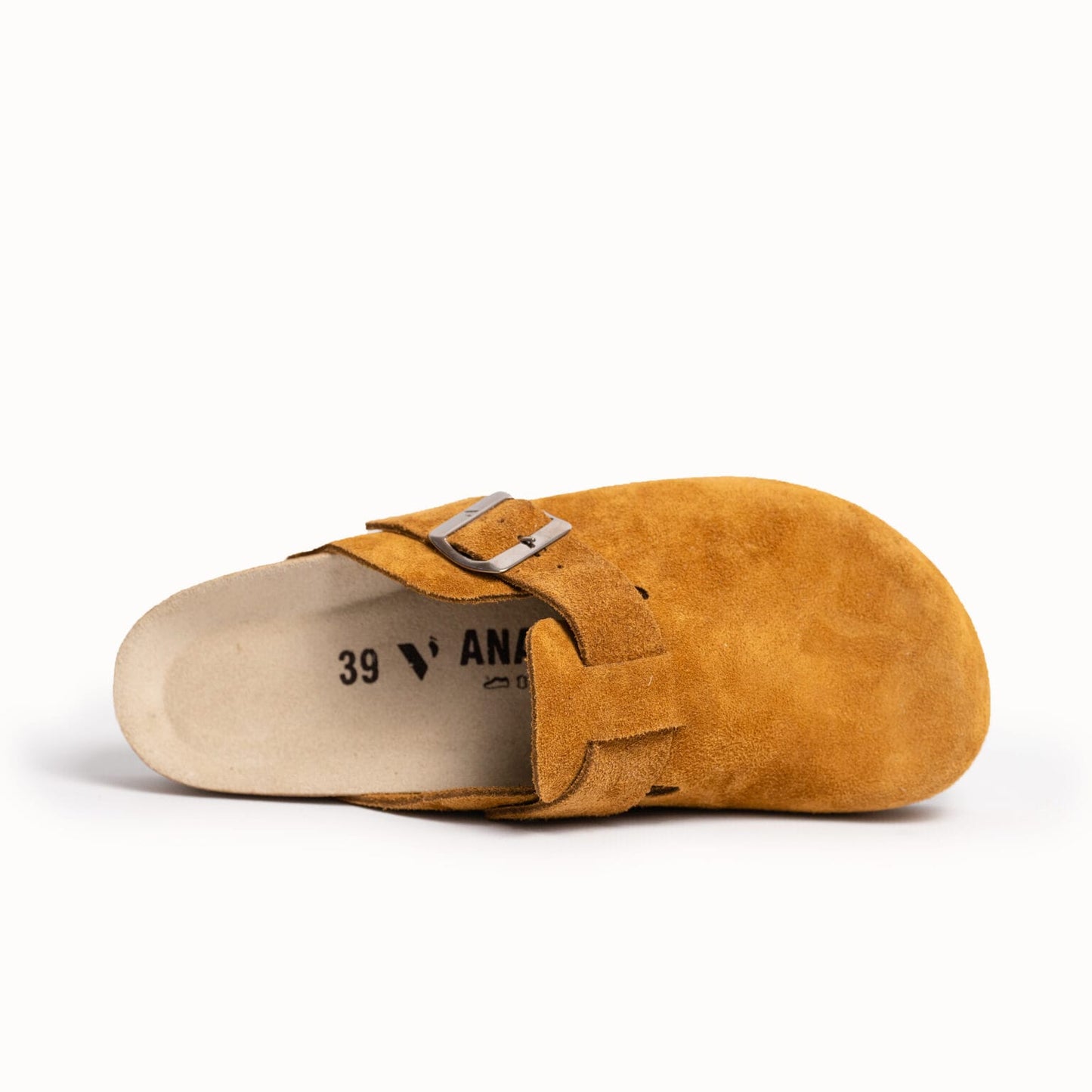 Brooklyn anatomska kožna klompa - Kamel