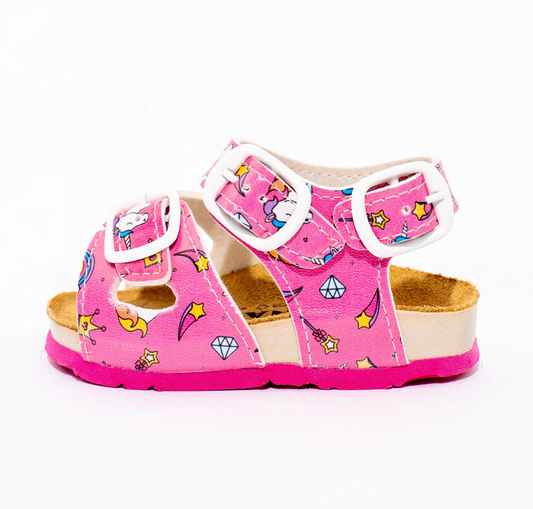 Dečije anatomske sandale - Roze jednorog