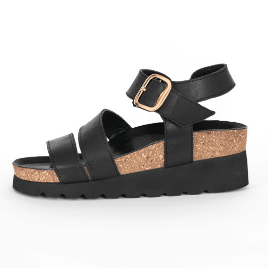 Gladia anatomske sandale - Crne