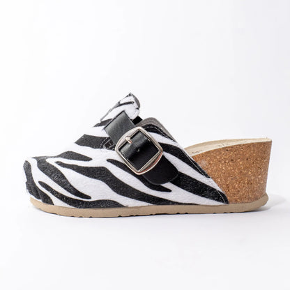 Harmony klompe na visoku potpeticu - Zebra