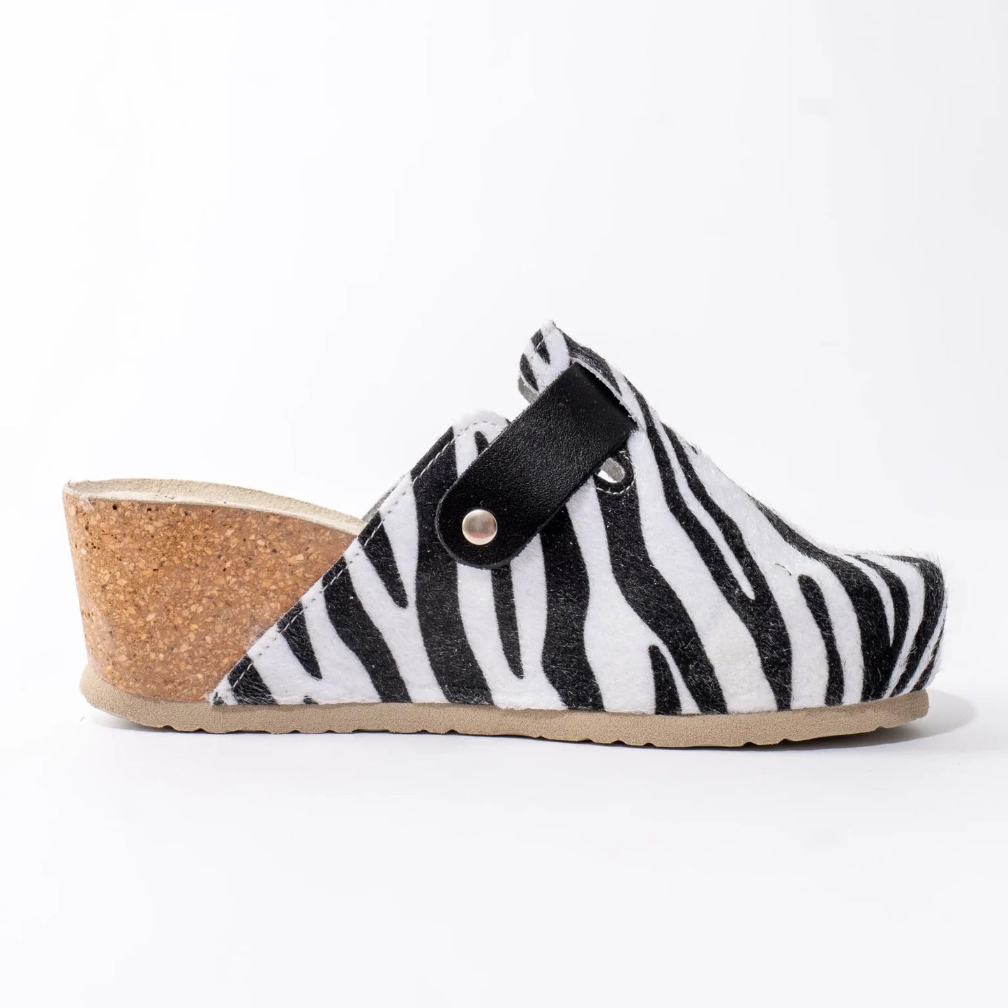 Harmony klompe na visoku potpeticu - Zebra