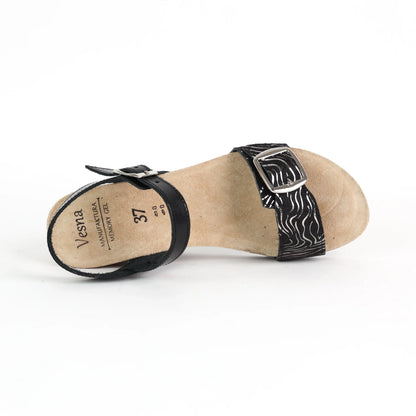 Helena anatomske sandale - Lady black