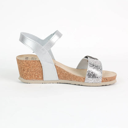Helena anatomske sandale - Lady silver