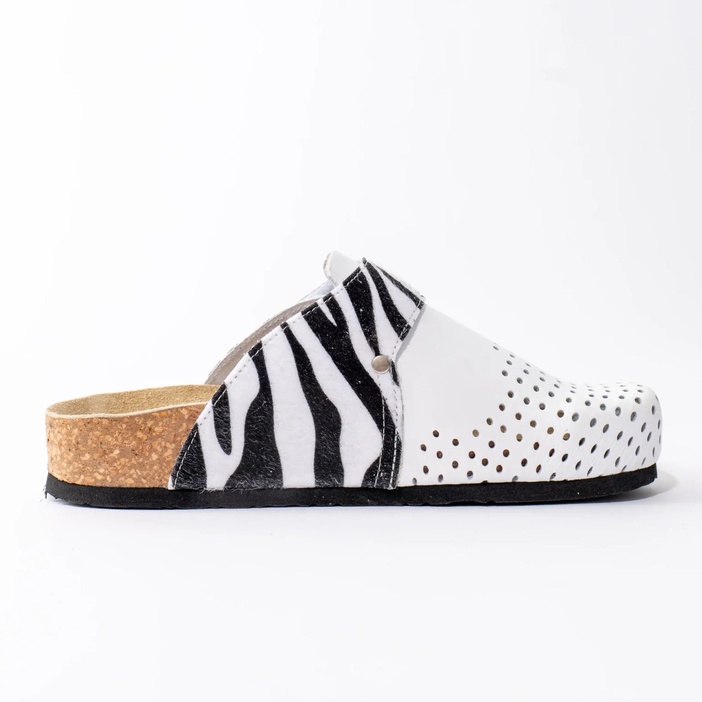 Komfort anatomska klompa - Bela zebra