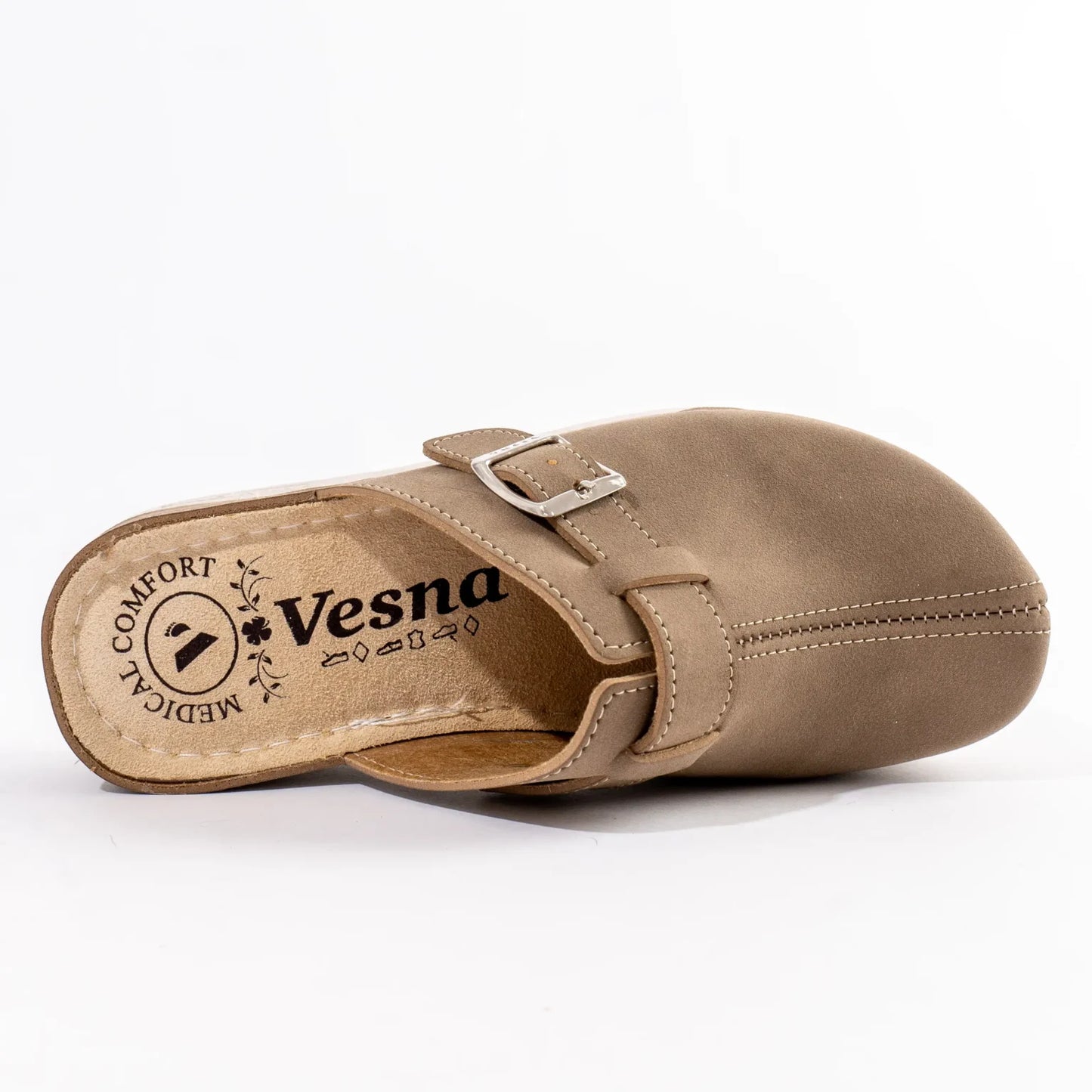 Royal ženske klompe - Braon