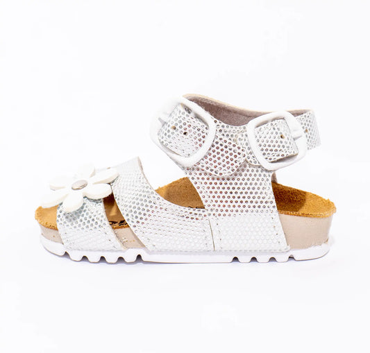 Dečije anatomske sandale 141 - Srebrne