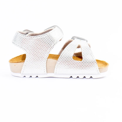 Dečije anatomske sandale 141/3 - Srebrne