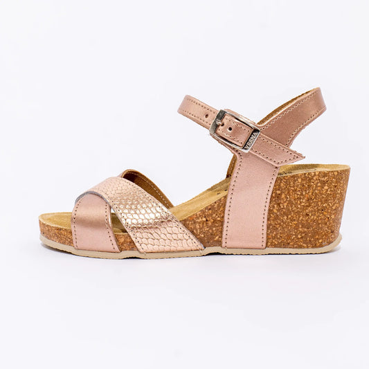 Sofia anatomske sandale - Metal roze