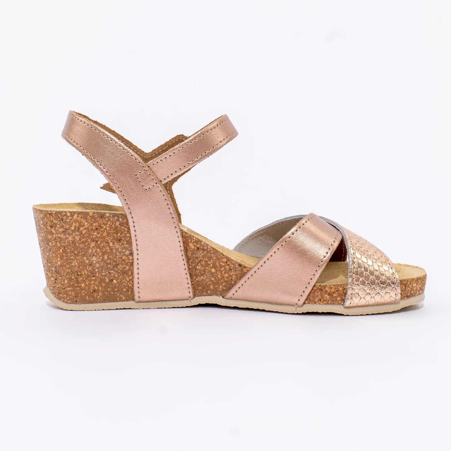 Sofia anatomske sandale - Metal roze