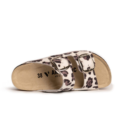 Tara anatomske papuče - Beli leopard