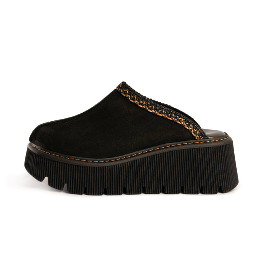 Ženske papuče Valentina - Crne