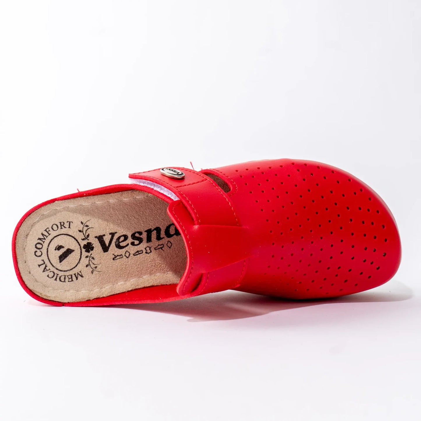Vera ženske klompe - Crvene